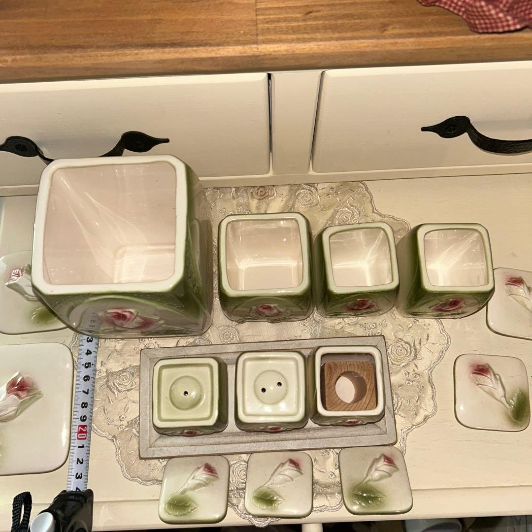 イマン　ジャンヌ　キャニスターとスパイス入れセット