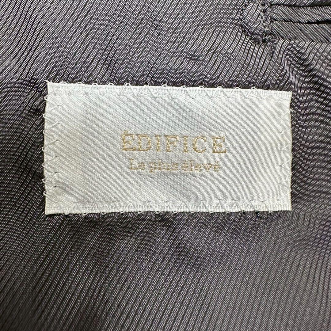 美品✨ EDIFICE ロロピアーナ ビジネススーツ チェック柄 46 M相当