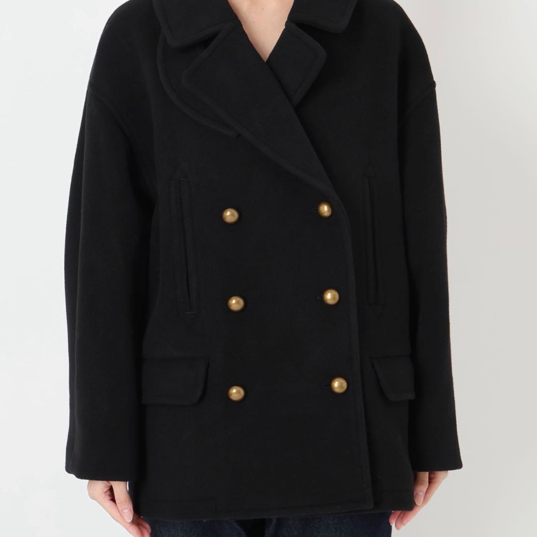 SLOBE IENA スローブイエナ ピーコート コート アウター ブラック 黒