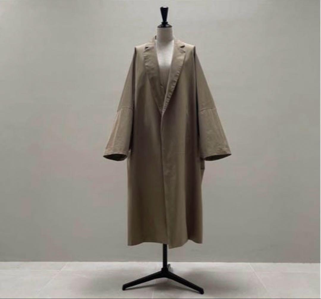 ジャケット・アウター ARGUE ESSENTIAL WIDE OVER TRENCH COAT