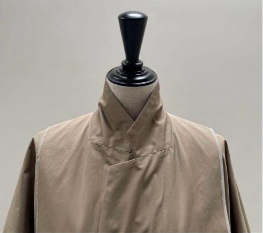 ジャケット・アウター ARGUE ESSENTIAL WIDE OVER TRENCH COAT