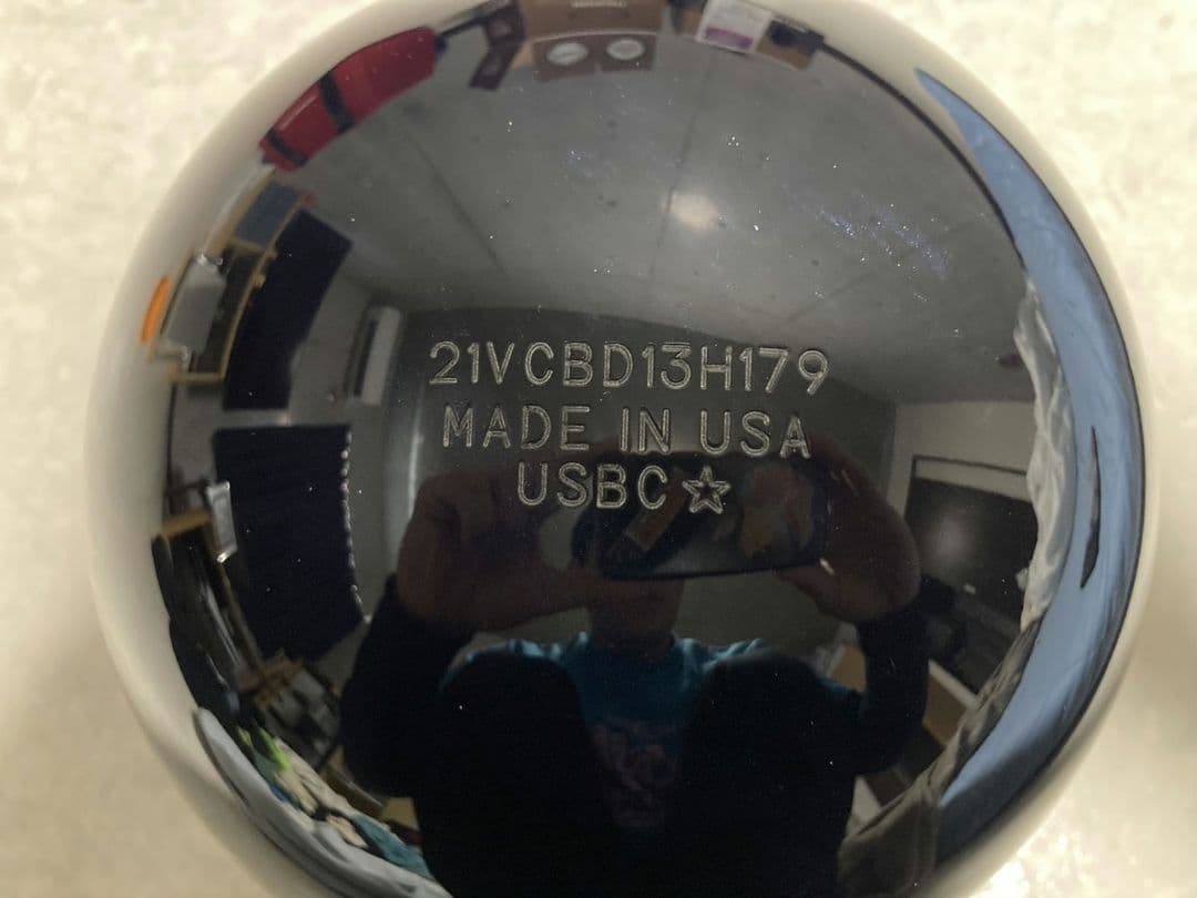 STORM ダークコード15ポンドプラグ済み ボウリングボール