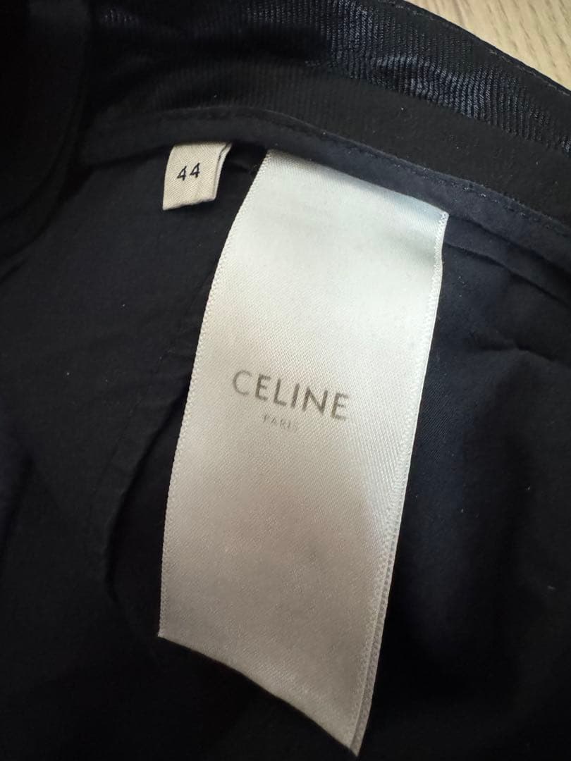 CELINE ニューウェーブ スラックスパンツ ブラック 44