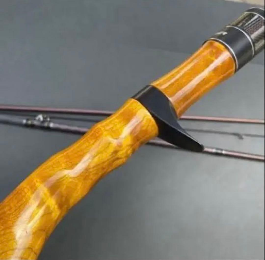 トラウトロッド　渓流ロッド　ウッドグリップ 407UL ベイト