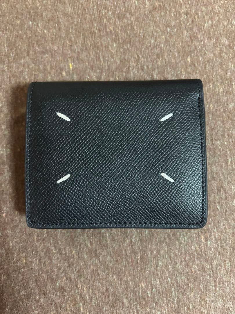 Maison Margiela 二つ折り財布 ブラックmm6