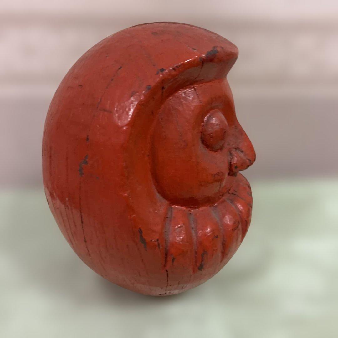 レア物、美品、貴重、アンティーク、高崎達磨、張子の木型。