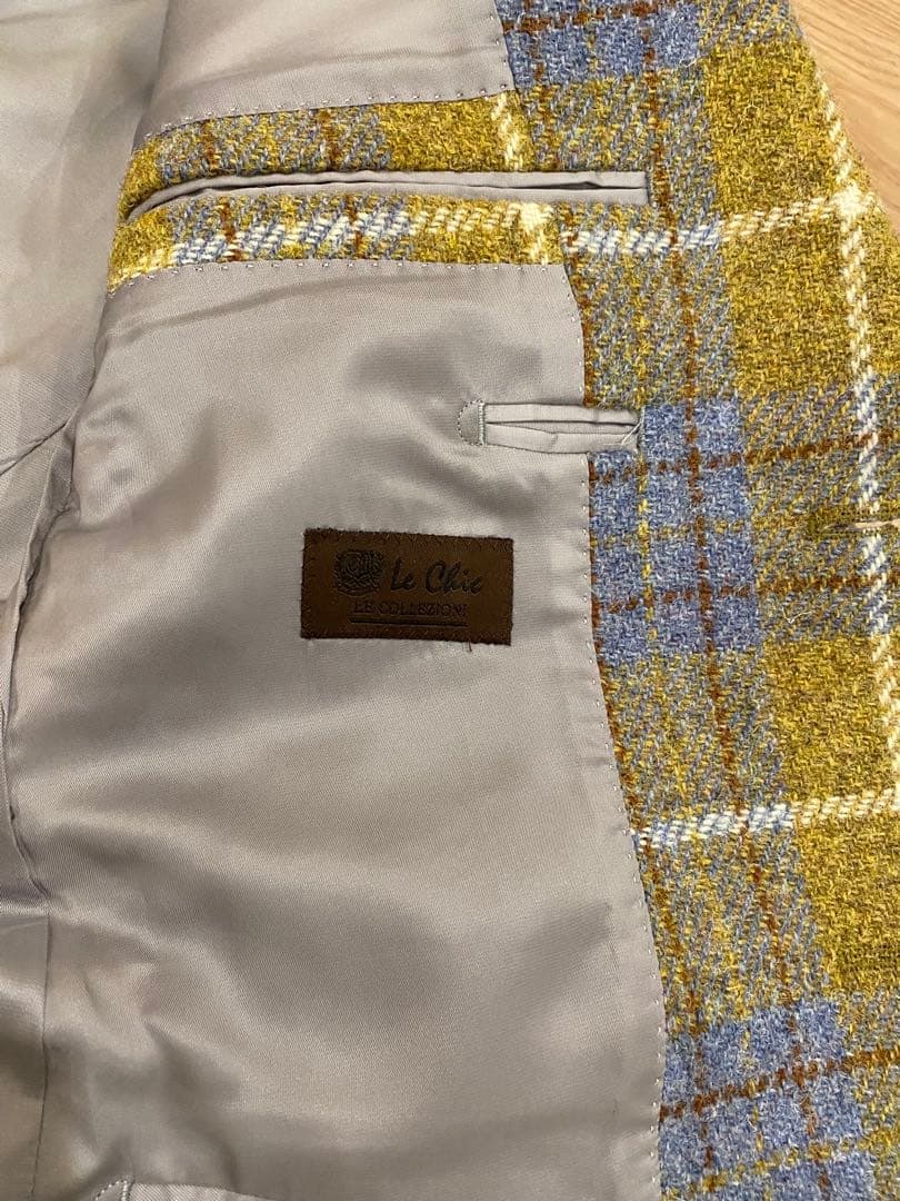 Harris Tweed ルシック テーラードジャケット チェック
