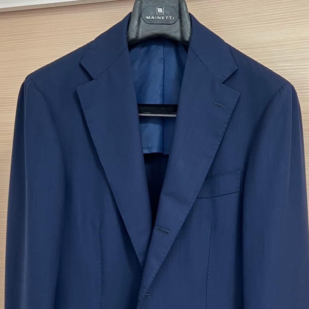 Brilla per il gusto ブリッラ ネイビーソリッドスーツカノニコ