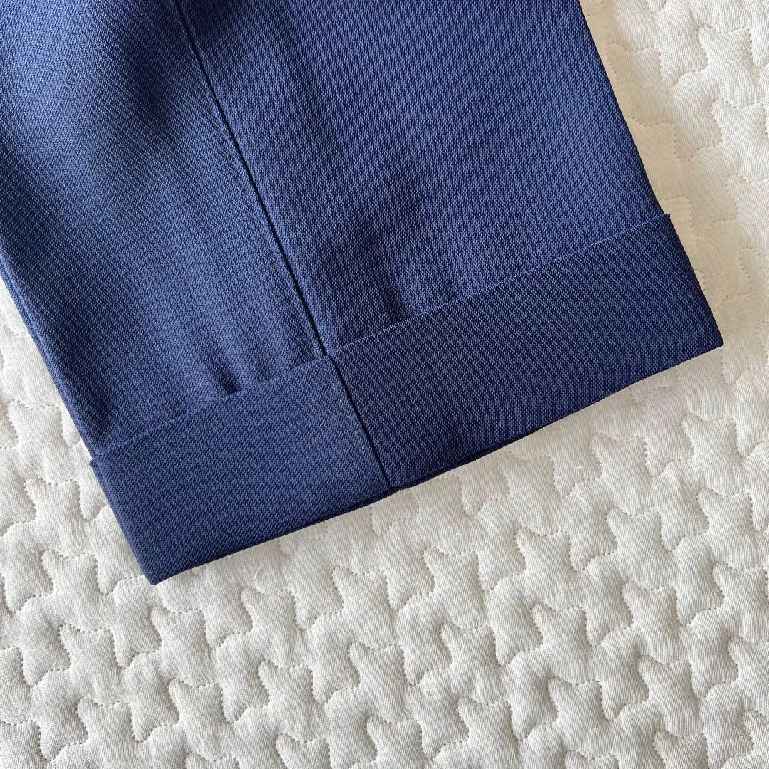 Brilla per il gusto ブリッラ ネイビーソリッドスーツカノニコ