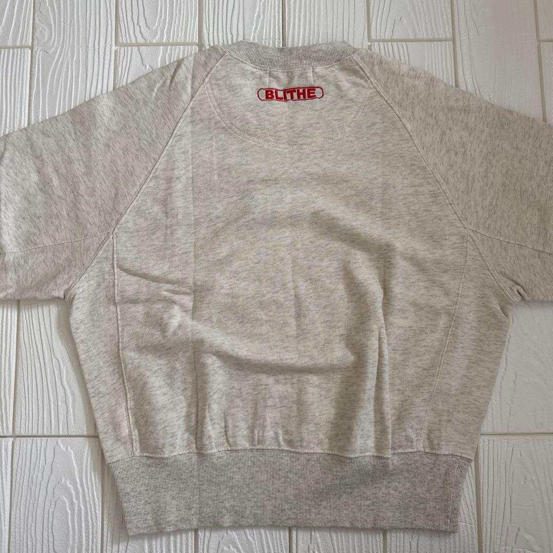 アダムエロペ　ADAM ET ROPE ハーフスリーブスウェット　アイボリー