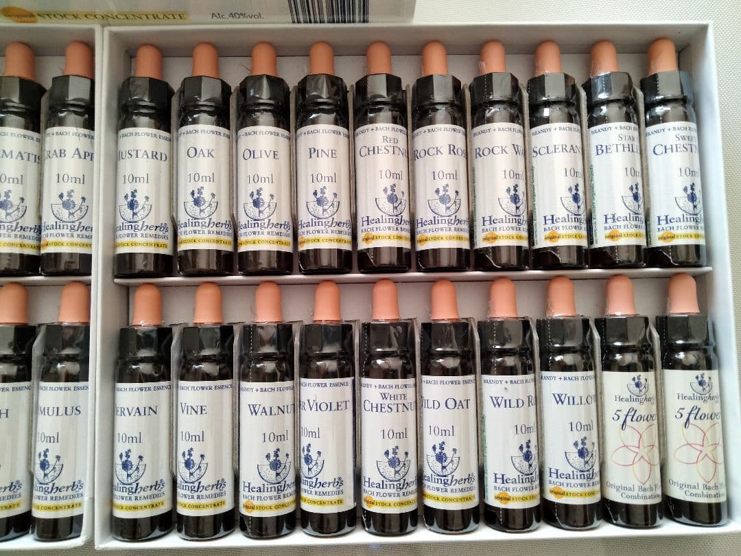 オマケ付き03/2035ヒーリングハーブス社フルセット■バッチフラワーレメディー