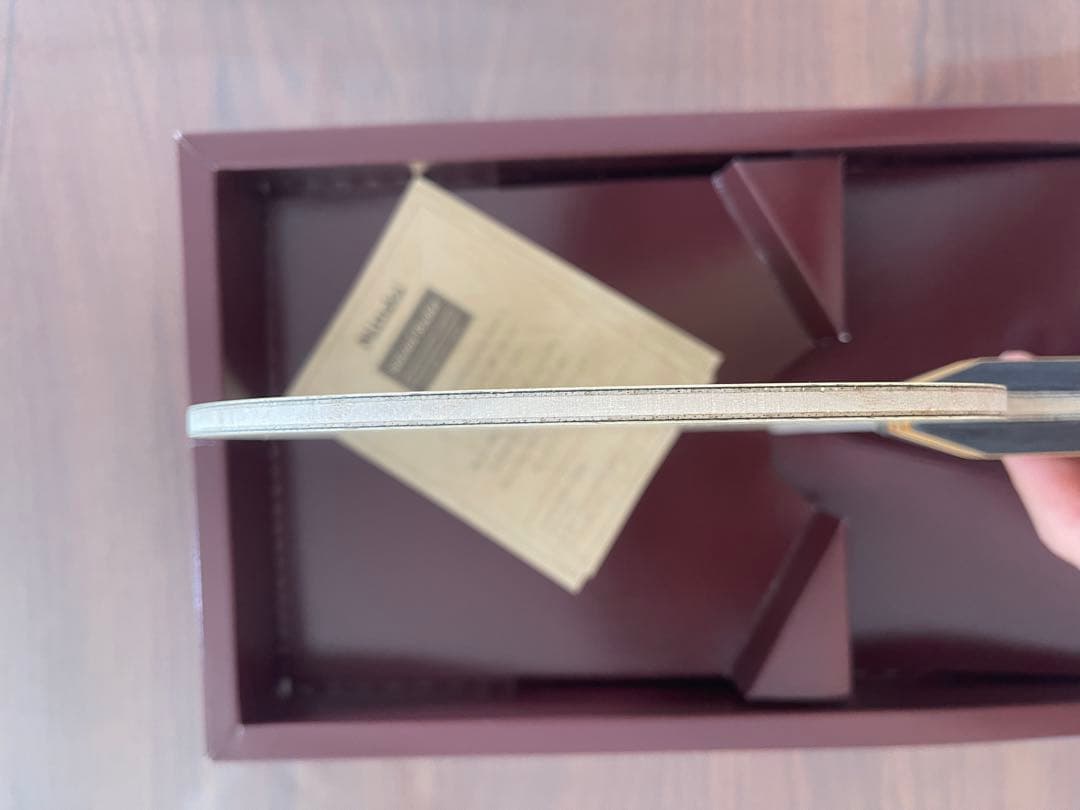 Nittaku アコースティックカーボン　卓球ラケット