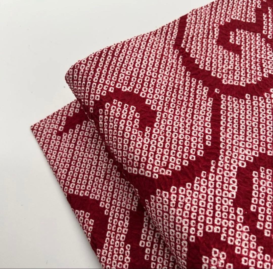 美品◆ゑり萬◆祇園絞り名古屋帯/芸妓舞妓御用達/佳つ乃愛用品/疋田菊唐草京都限定