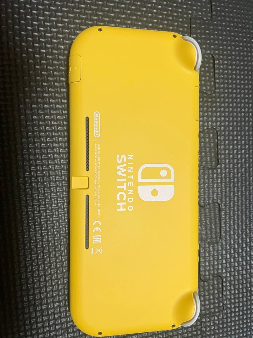 Nintendo Switch Lite 本体イエロー 箱付き、充電器無し