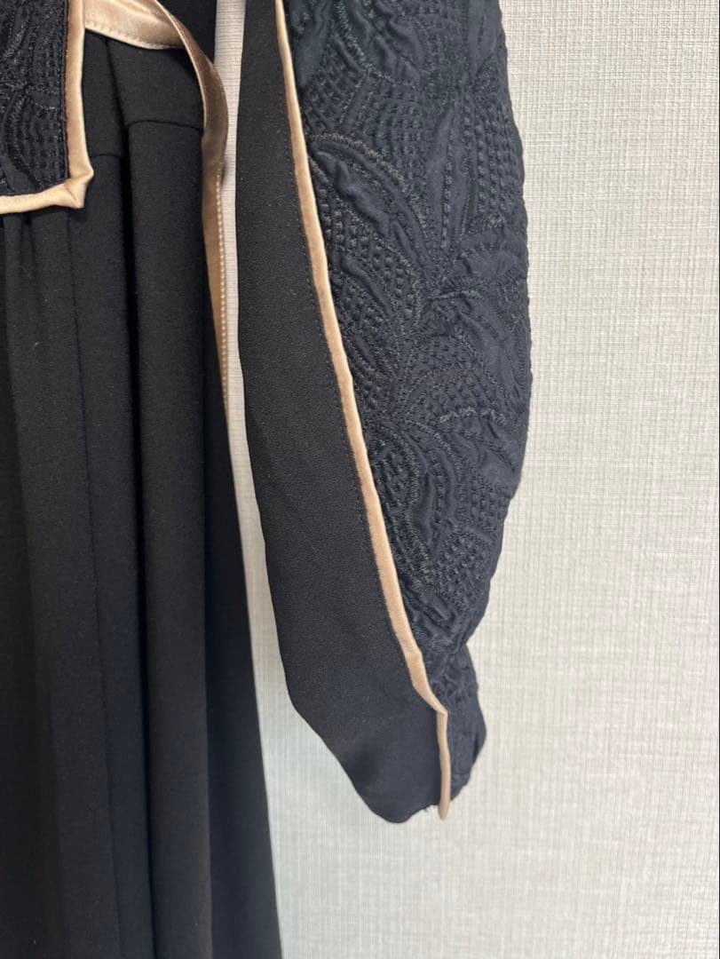 ワンピース MURRAL thawing embroidery dress (black)