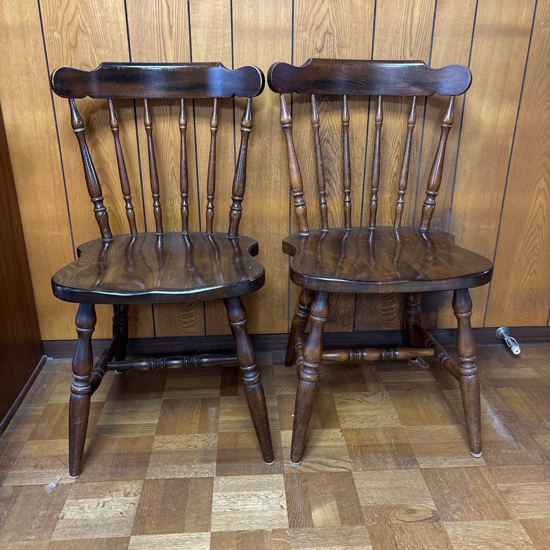 飛騨産業　ウィンザーチェア　2脚売り