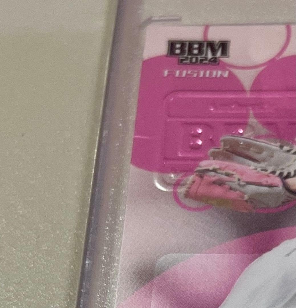 そ*茶様 BBM 2024 FUSION 内田真礼 始球式カード　サインカード