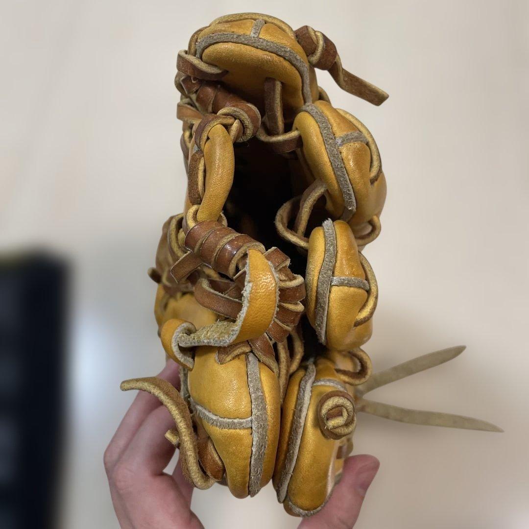 ［希少］ミズノプロ　ビッグM 軟式外野手用グローブ　4D