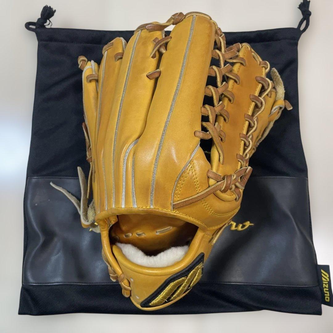 ［希少］ミズノプロ　ビッグM 軟式外野手用グローブ　4D