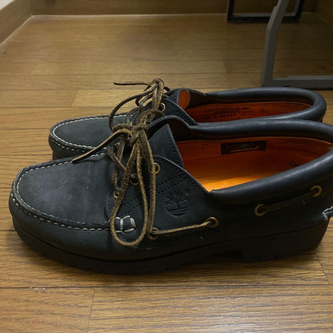 【もんち】timberland 90s 3eye black usa製