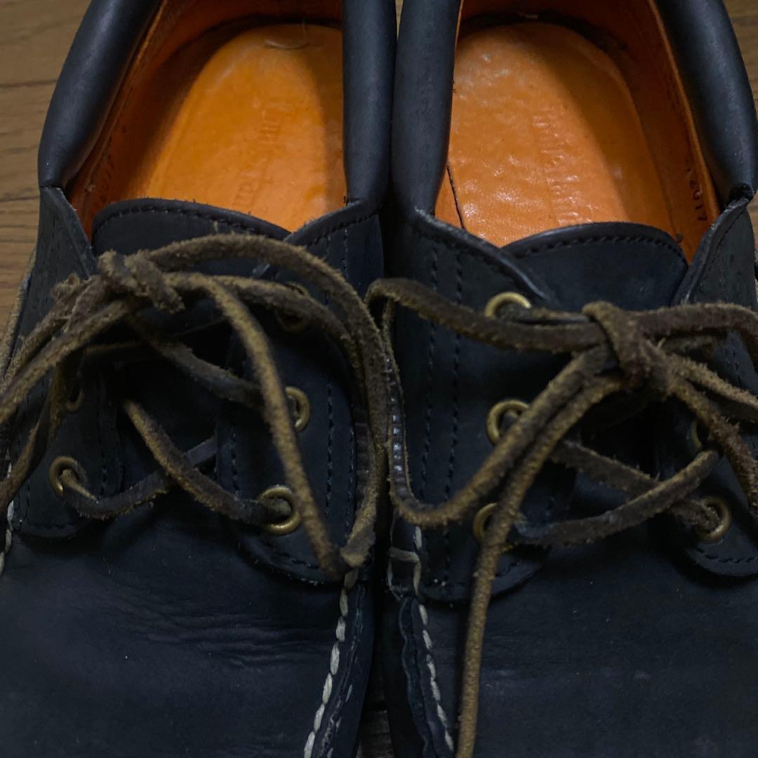 【もんち】timberland 90s 3eye black usa製