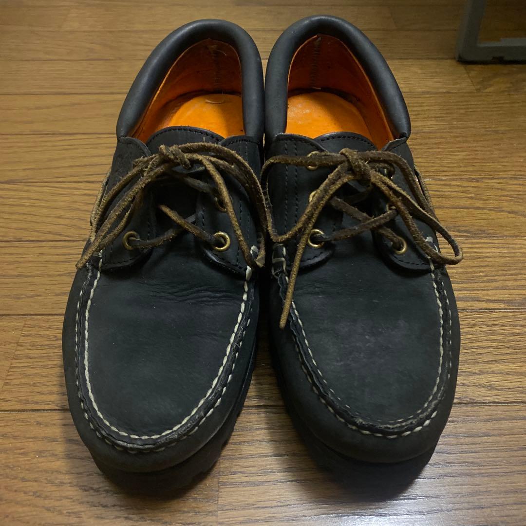 【もんち】timberland 90s 3eye black usa製