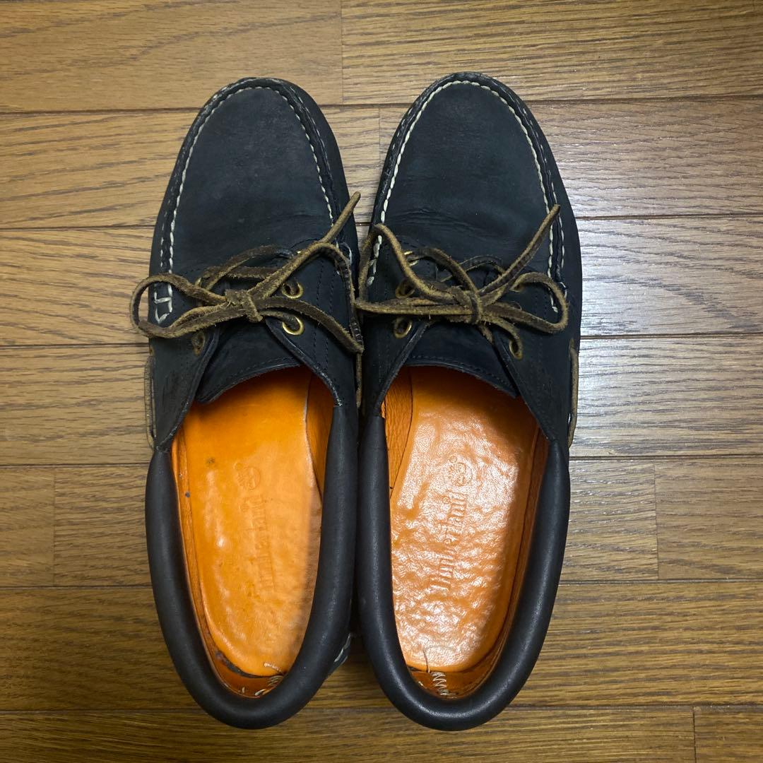 【もんち】timberland 90s 3eye black usa製