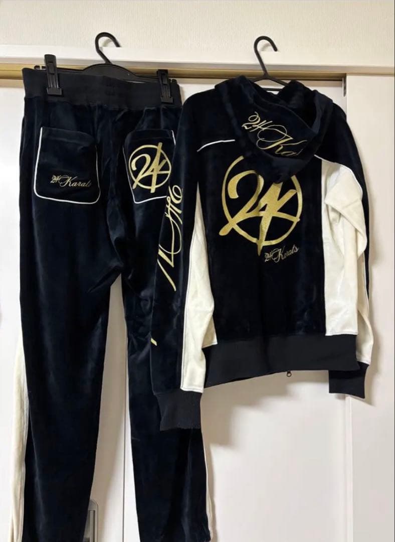 【にゃ】24karats M ジャージ　セットアップ