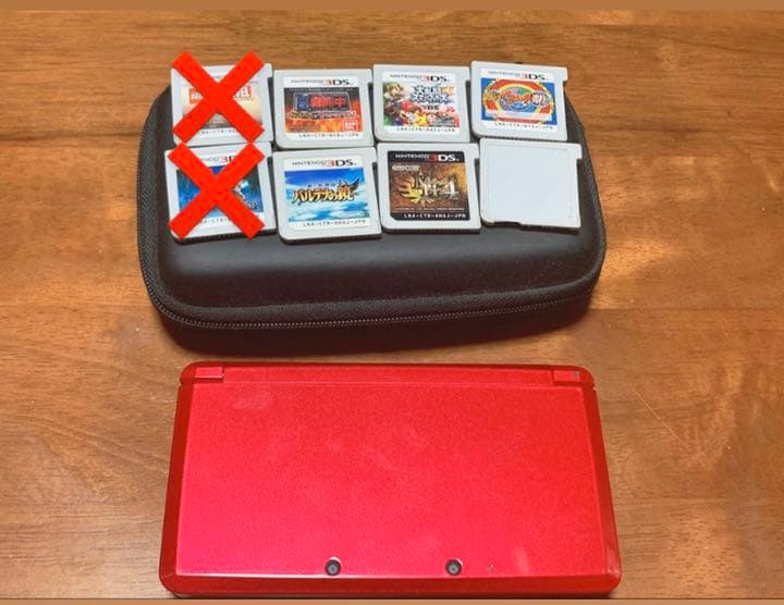 Nintendo3DSレッド すぐに遊べるいろいろセット