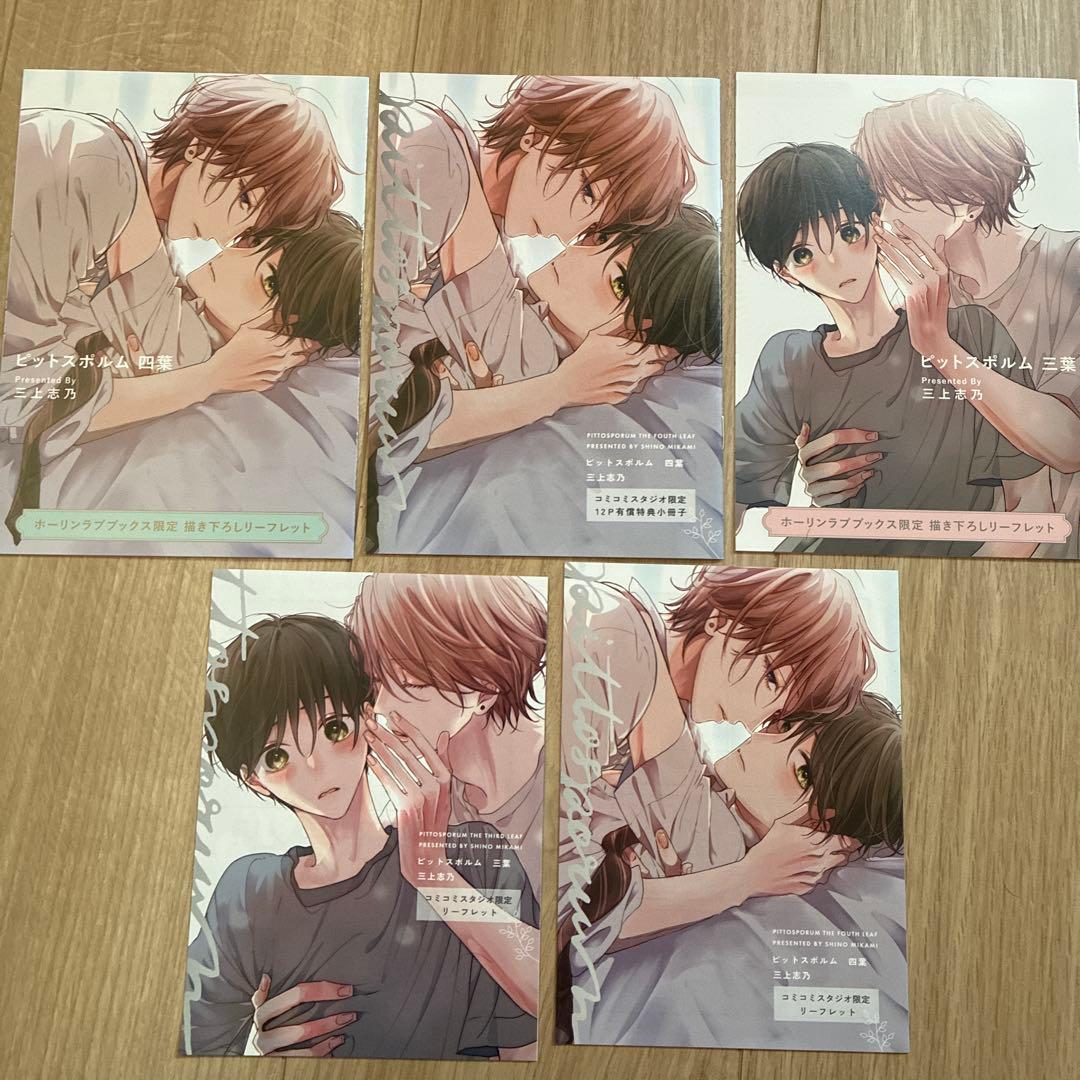 ピットスポルム　特典20点　小冊子　リーフレット　イラストカード　クリアカード