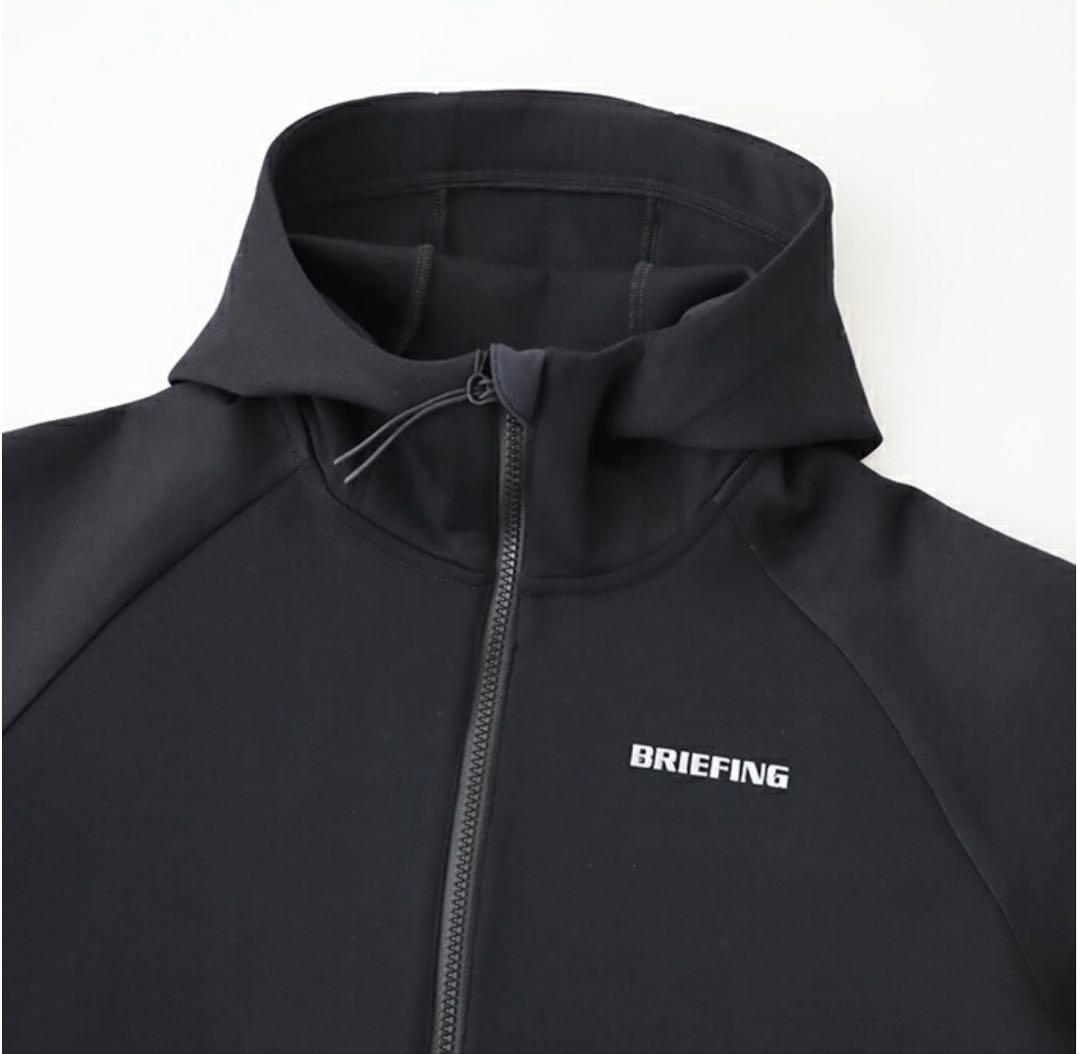 美品 BRIEFING ブリーフィング WARM LOGO LINE PARKA
