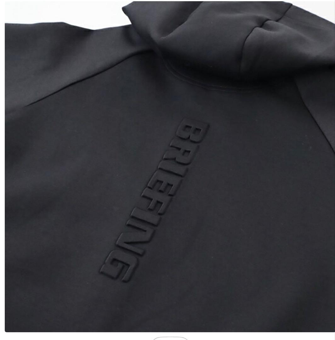 美品 BRIEFING ブリーフィング WARM LOGO LINE PARKA