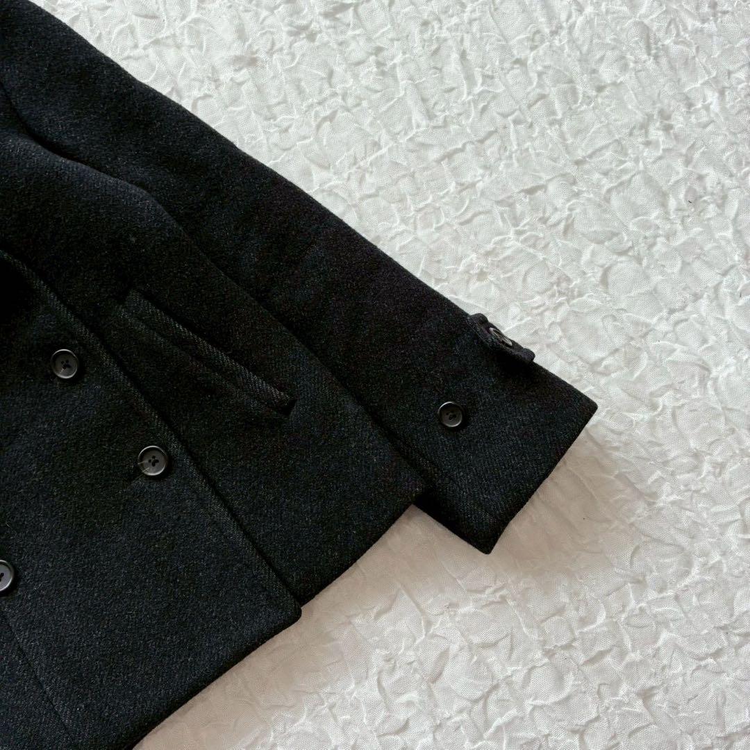 マーガレットハウエル ピーコート Ⅱ カシミヤ ショート丈 日本製 メルトン