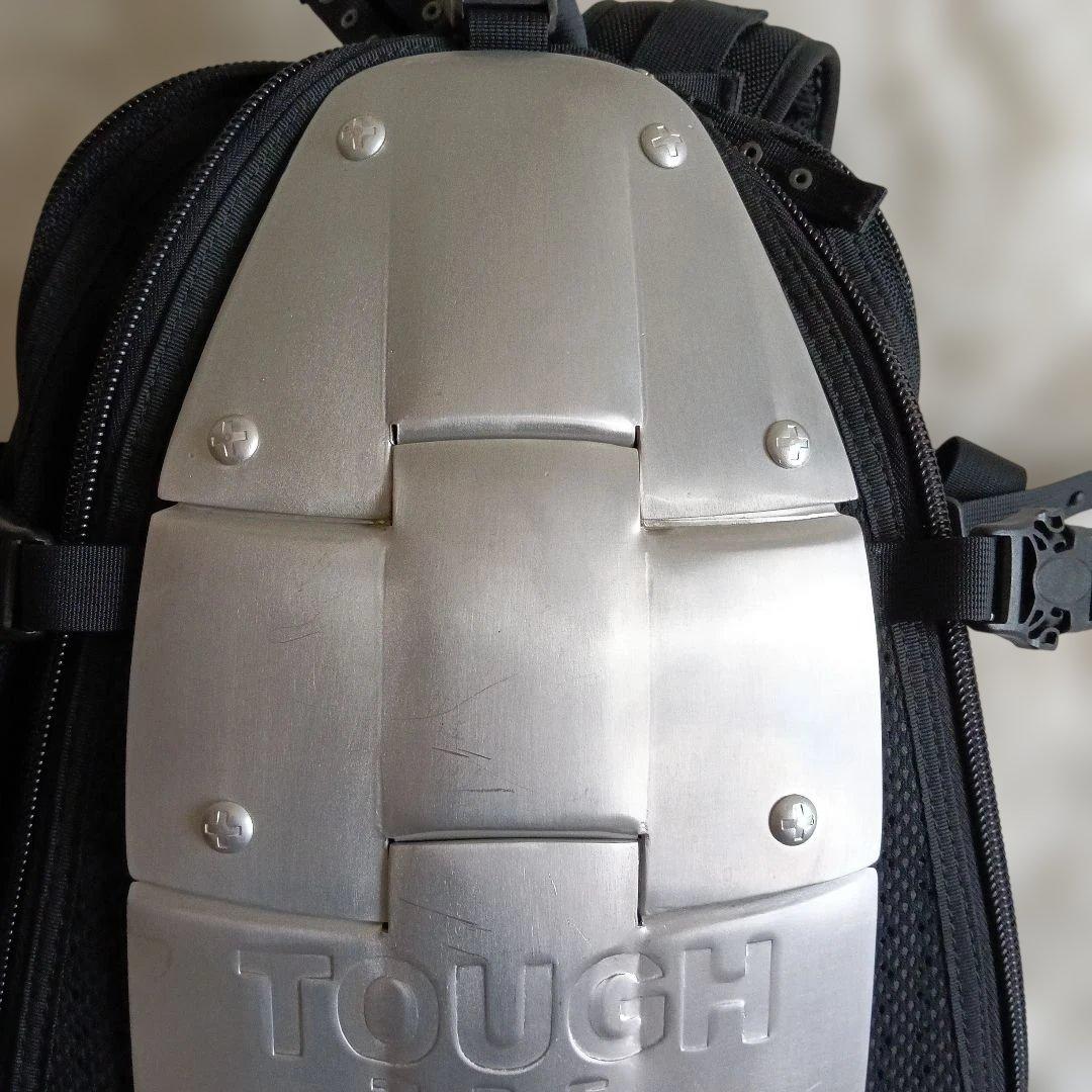 TOUGH jeansmith バックパック アルミプレート バイカー