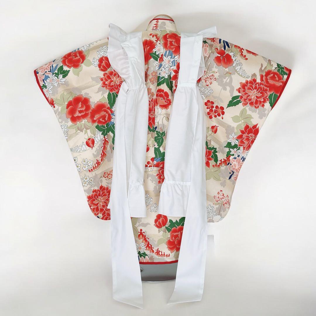 あす★［ぼたん］二部式着物単品 ꕤハンドメイドꕤ 七五三 3歳 女の子