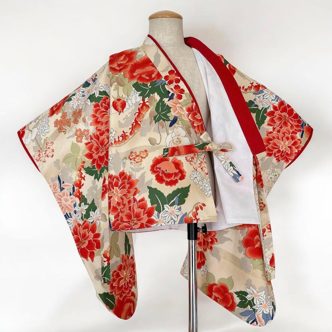 あす★［ぼたん］二部式着物単品 ꕤハンドメイドꕤ 七五三 3歳 女の子