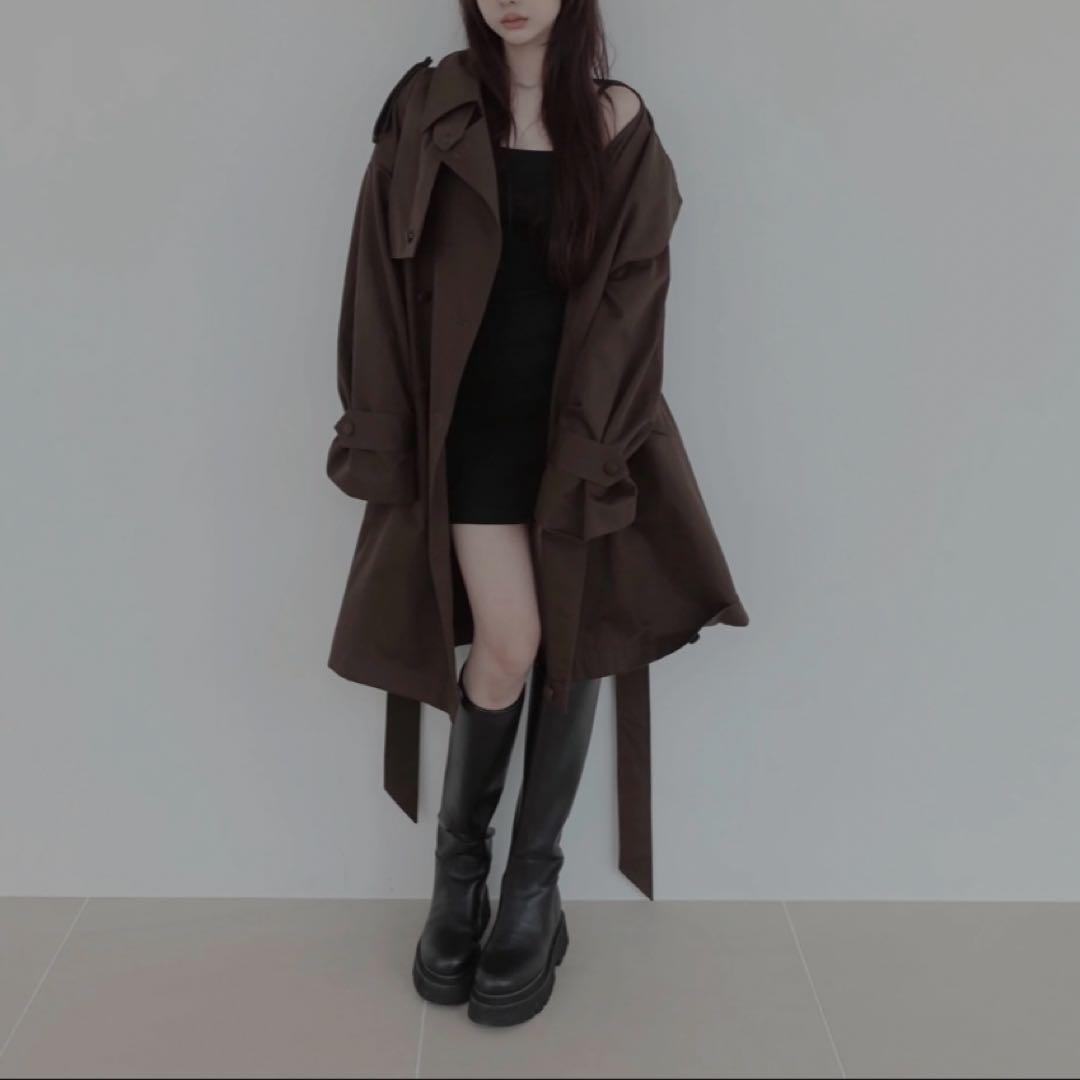 【Fiction Tokyo】2Wayバルーントレンチコート