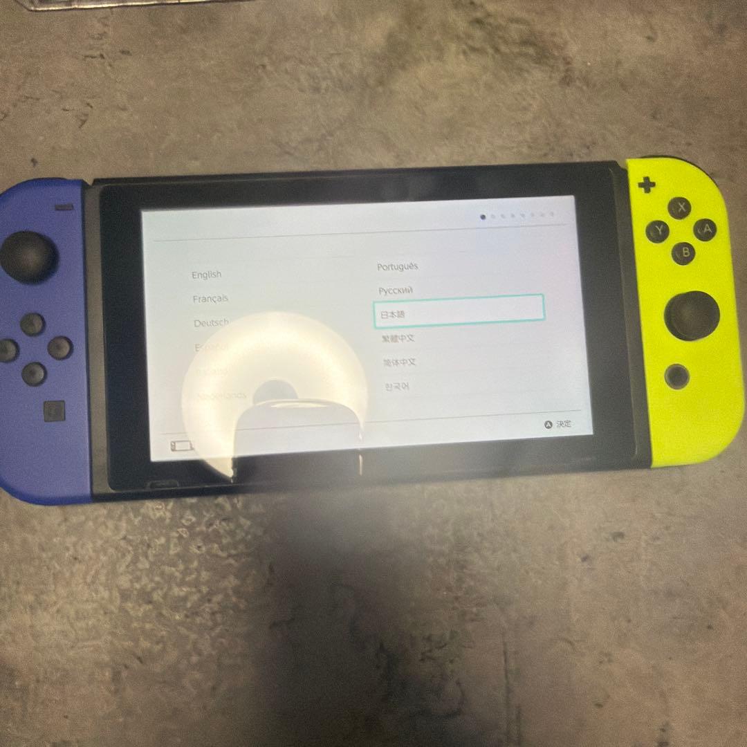 Nintendo Switch 本体 青/黄 値下げ不可