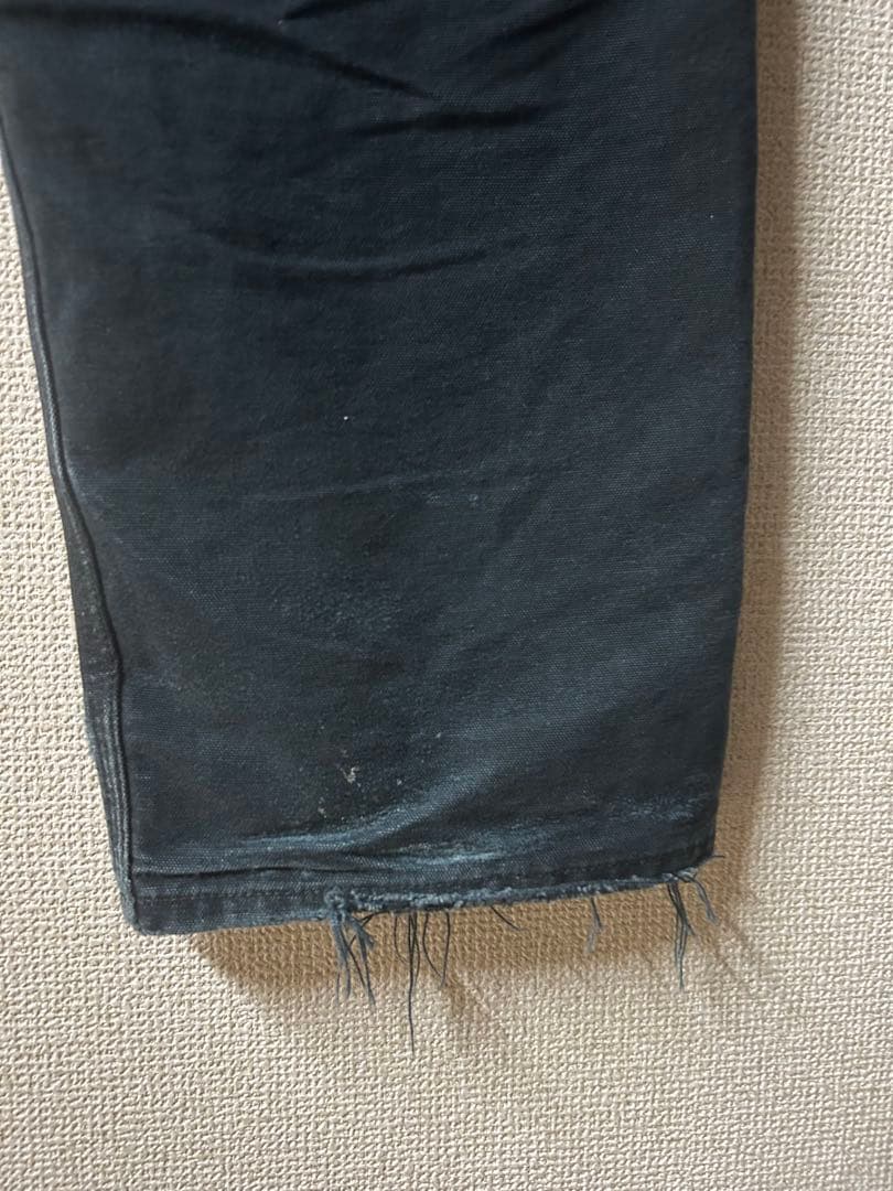 カーハート　ダブルニー　USA製　14年モデル　ブラック　ヒゲ