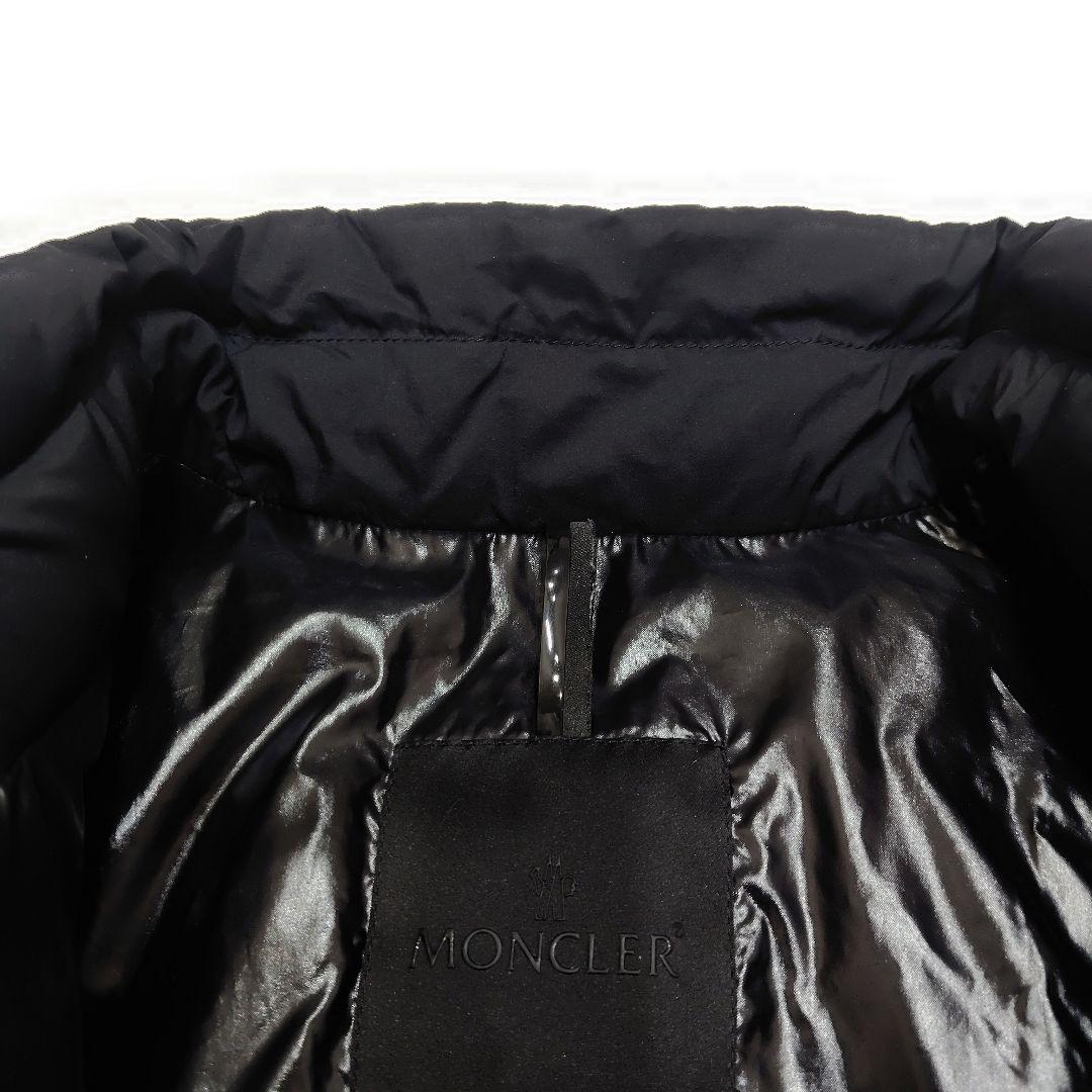 モンクレール Koror ダウンベスト メンズ マットブラック サイズ1