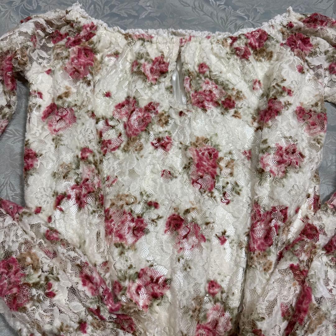 【Rakutao公式アカウント01 】LIZ LISA 花柄 ロンパース