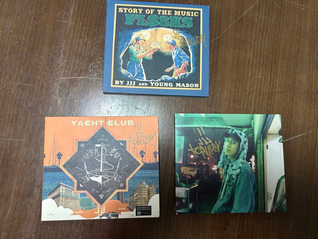 JJJ サイン付き CDセット