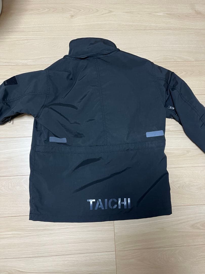 TAICHI 防水ジャケット 秋冬 ブラック JP WL