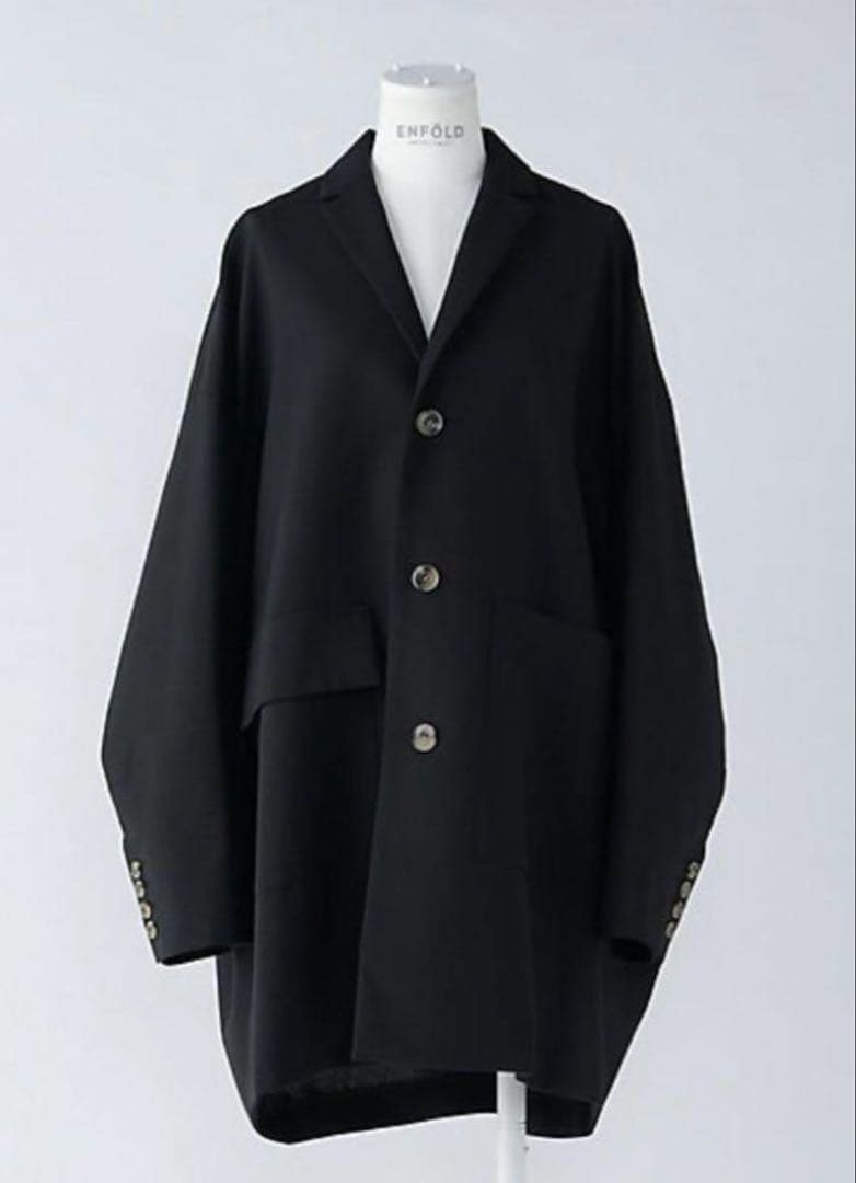 エンフォルド　HighTwist Weave BOX JACKET