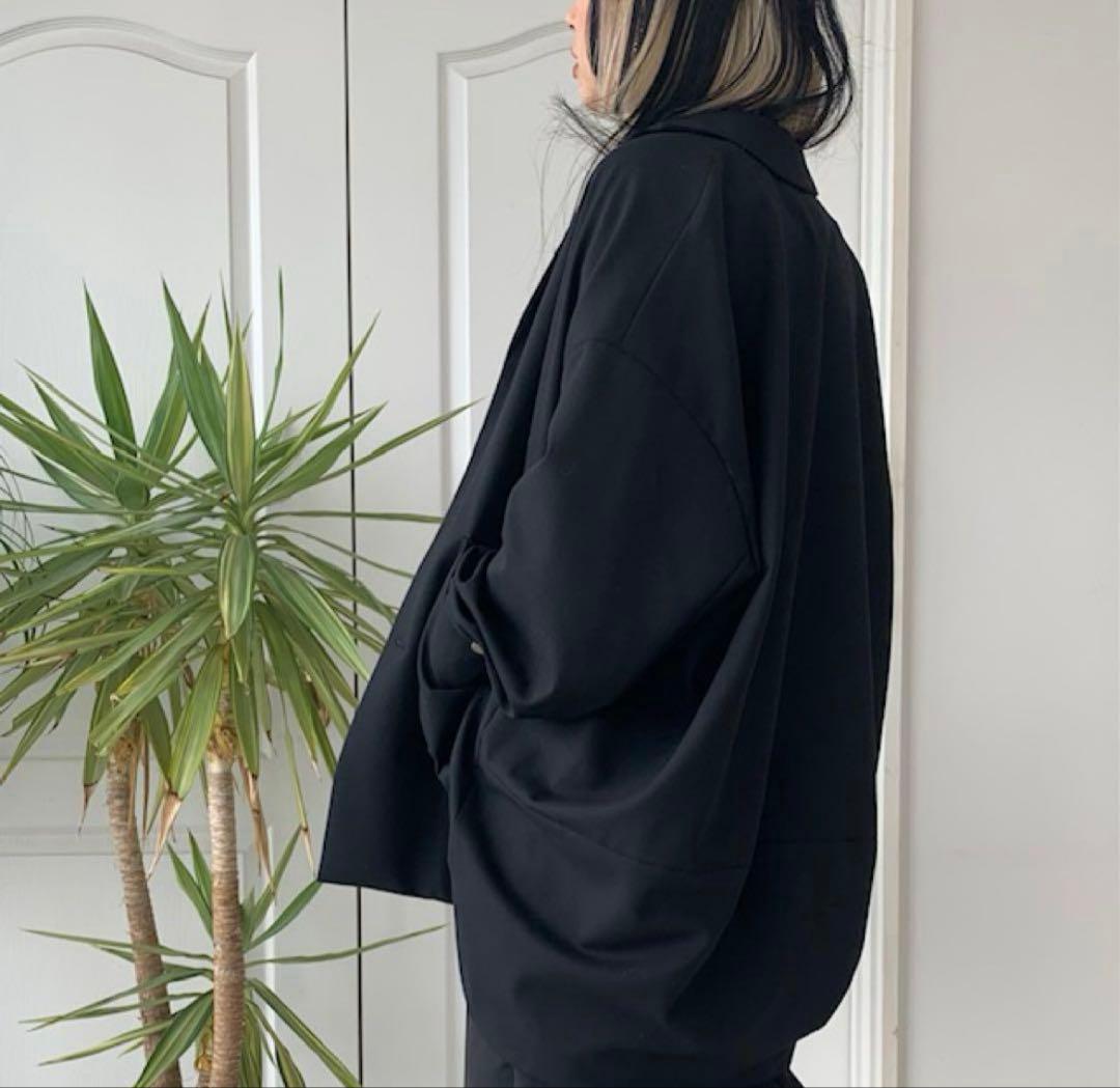 エンフォルド　HighTwist Weave BOX JACKET