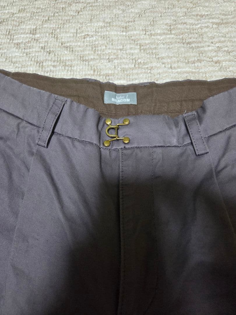 kolor BEACON 2025SS パッカリングパンツ