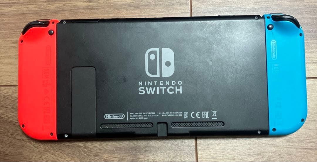 ひ*り様 Nintendo Switch 青/赤 本体 ドック付き