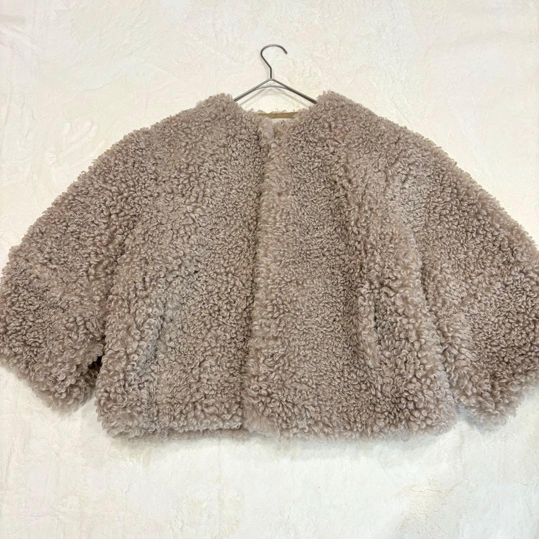 IENA イエナ TISSAVEL ファーブルゾン ベージュ 36