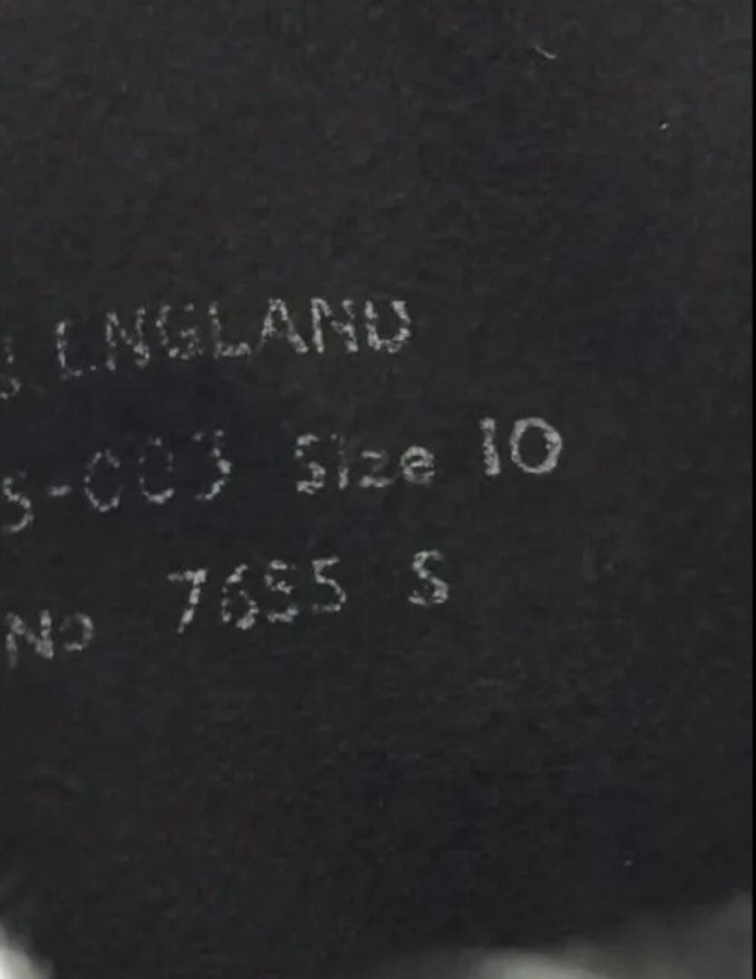 【希少】UA、ジョージコックス　ダブルネームスエードブーツ　ブラック10