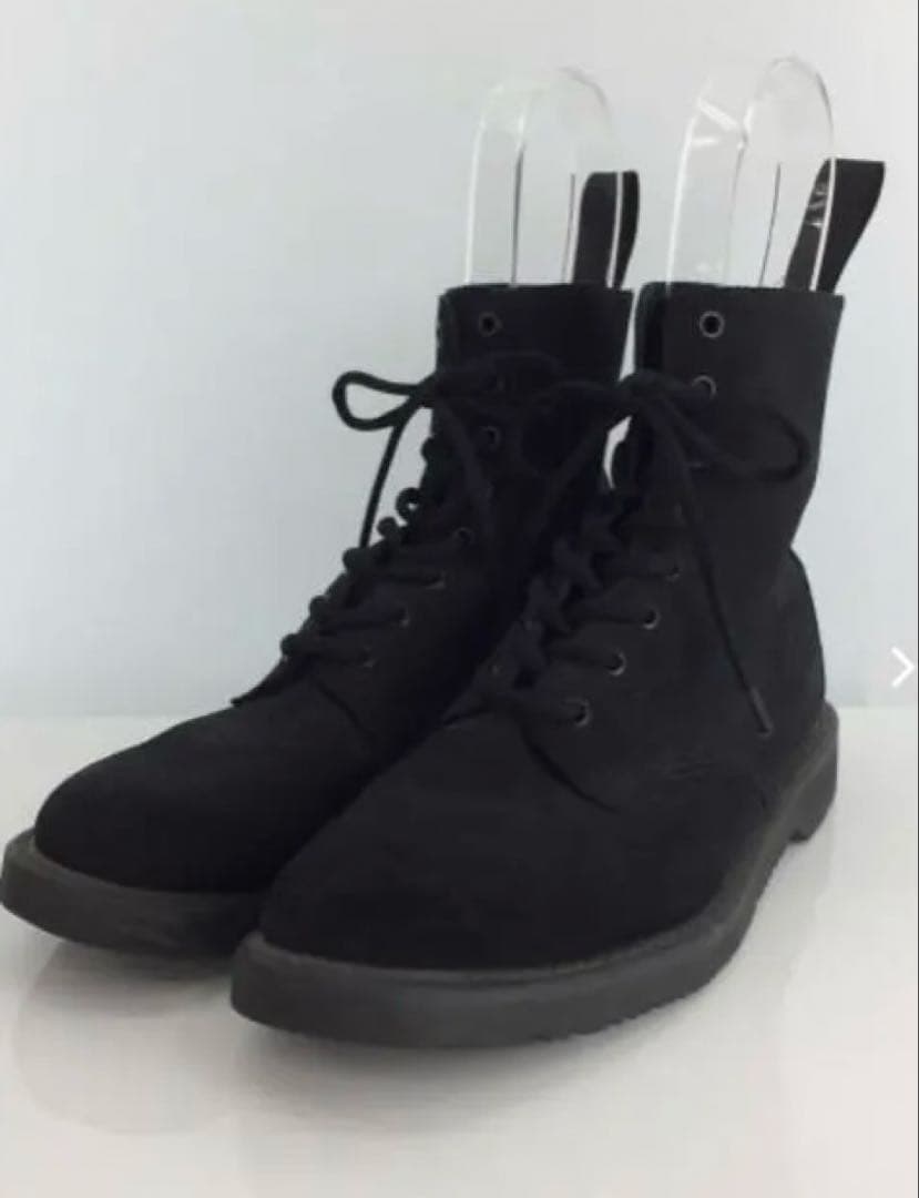 【希少】UA、ジョージコックス　ダブルネームスエードブーツ　ブラック10